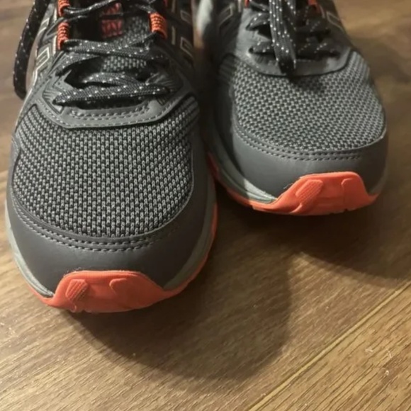 ASICS Women’s Gel Venture 8 Running Shoes Gray/Orange Trail Hiking (Size 7 Wide) - Picture 9 of 9